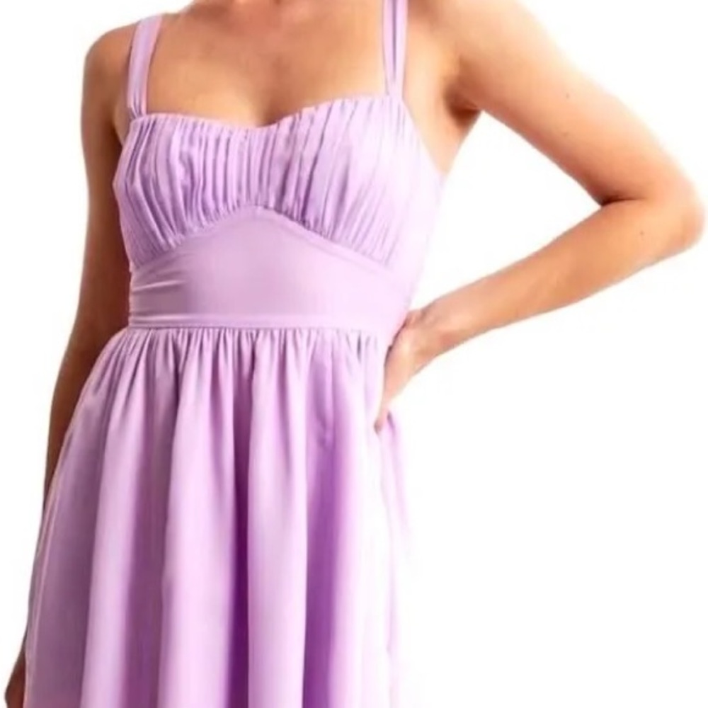 Lavender Sleeveless Dress